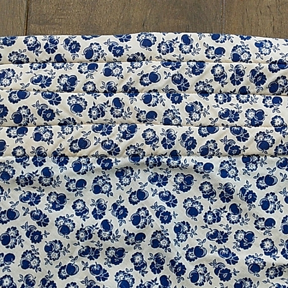 VTG 70S TOP BOHO HANKERCHIEF FLORAL WOMANS M - Picture 2 of 4